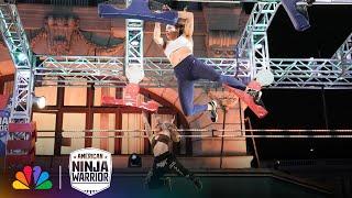 These Women's Rematch Ends on Career-First Buzzer in EMOTIONAL Finish | American Ninja Warrior | NBC