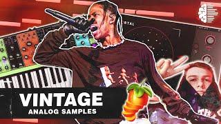 How To Make DARK VINTAGE ANALOG Samples From SCRATCH | FL Studio 20 Tutorial