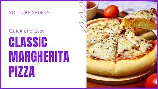 Classic Margherita Pizza | How To Make PIZZA BASE At Home #shorts