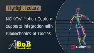 NOKOV Motion Capture supports integration with Biomechanics of Bodies.