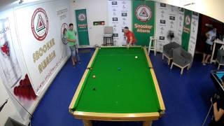 Dorjan Maknori Snooker- During training