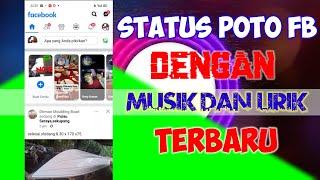 CARA MEMBUAT STATUS FB POTO DENGAN LAGU TERBARU