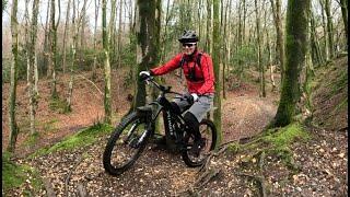 Puddletown Forest, February 2024, eMTB ride.