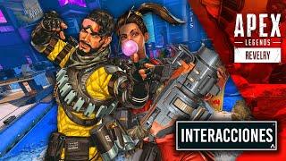 *NUEVAS* Rampart y Mirage interacciones - Apex Legends Lore | Season 16 | Español | Revelry