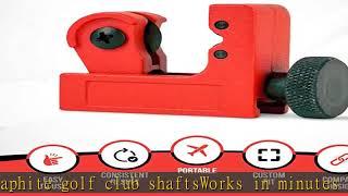 The Golfer's Workshop Golf Club Shaft Cutter - Use for Steel or Graphite Shafts to Create DIY Custo