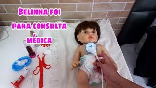 consulta médica da minha bebê reborn izabelly