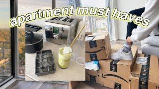25 Amazon ESSENTIALS I bought for my new apartment!