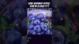 블루베리 아직도 이렇게 드세요?  #shorts