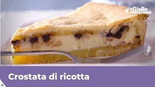 CROSTATA DI RICOTTA CON GOCCE DI CIOCCOLATO