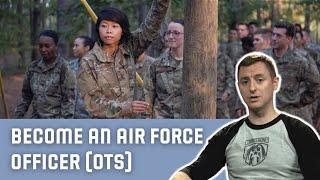 Earn an Air Force commission thru Officer Training School. (It’s WAY HARDER than you think!)