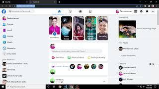 Facebook Home Page Clone. HTML CSS JS, Project King Code Review 2022 Web Design Project