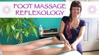Foot Massage Reflexology Techniques - Jen Hilman Healing Through The Power of Relaxing Touch