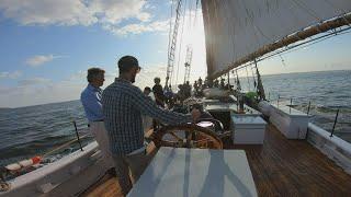 At Maine Maritime Academy, the best classroom might be a century-old schooner