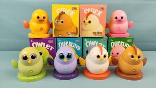  BIGGEST COLLECTION cute toys duck, chick, owl, pink ,yellow, white, brown, cute toys ASMR Videos