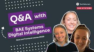 Q&A with Jen and Krystal from BAE Systems Digital Intelligence | Tech Returners