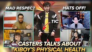 MLBB CASTERS TALKS ABOUT ON KIBOY'S PHYSICAL HEALTH