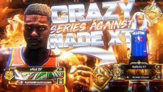 NADE XT CHALLENGED ME TO A BEST OUT OF 3 SERIES! DF VS XT! 2 LEGENDS VS BEST BUILD IN NBA2K20!