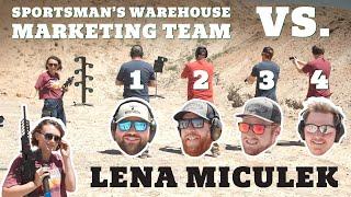 Sportsman's Marketing Team VS. Lena Miculek | Target Tree Duel