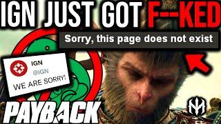 IGN SHUT DOWN After Black Myth Wukong Lie BACKFIRES! Gamers AREN'T HAPPY!