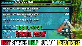 Best Resources Helping Server - Free Admin pass ? Join Fast Ark Survival Evolved Mobile