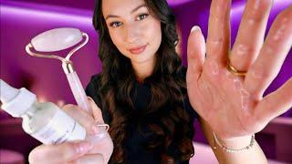ASMR Spa Treatment & FULL Body Massage for Sleep   (LOTS of layered sounds)