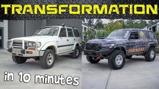 BUILDING My Dream LandCruiser In 10 Minutes!! 