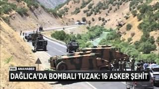 Türkiye'nin acı günü: 16 şehit