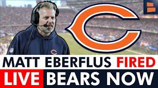 LIVE: Chicago Bears FIRE Matt Eberflus, Thomas Brown Takes Over As Interim Head Coach | Bears News