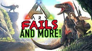 Funny Montage | Ark Survival | Ark Survival Evolved Fails, Glitches, Funny Moments And More!