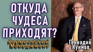 ОТКУДА ЧУДЕСА ПРИХОДЯТ? Геннадий Куимов. {Кармический менеджмент}