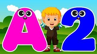 ABC and 123 Songs for 1-Year-Olds | Fun and Educational Toddler Learning Videos