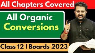 Important Conversions of Organic Chemistry | PYQ | Class 12 Chemistry | Boards 2023