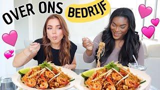 NOODLES MUKBANG met MN BUSINESS PARTNER NAOMI | Kristina K 