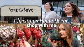 *NEW* CHRISTMAS DECOR SHOP WITH ME  Kirklands & Hobby Lobby - Holiday 2024!