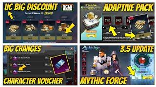 UC Biggest Offer Trick Reveal |Mythic Forge | FREE Character Voucher Event| Bgmi Theme Mode Remove