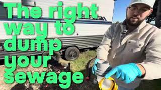 For Dummies - How to Dump RV Sewage