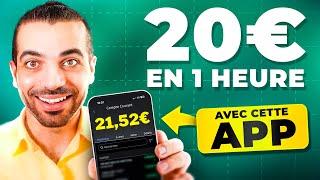 Gagner de l’argent 20€ en 1H Avec Cette Application Gratuite (Argent PayPal Facile)