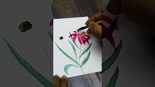 Loose Watercolor Flower for Beginners - Art Tutorial - Art By Ashutosh