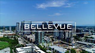 Bellevue - Seattle, Washington, USA | 4K Drone Footage