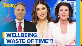 Financial stress revealed in Treasurer’s controversial wellbeing report | Today Show Australia