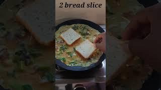 egg bread omelet.egg recipe. egg bread recipe.