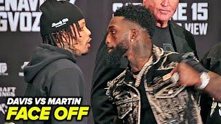 Gervonta Davis & Frank Martin almost COME TO BLOWS in heated Face Off at Final Press Conference!