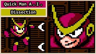 Mega Man 2 - Quick Man A.I. Explained - Behind the Code