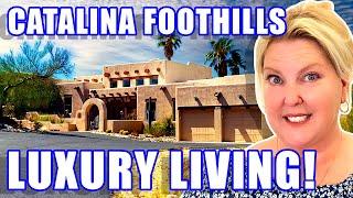 Catalina Foothills AZ Luxury Home Tour: Discover Desert Elegance | Living In Catalina Foothills AZ