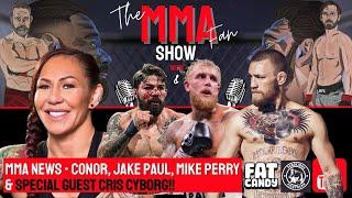 Exclusive Interview with Cris Cyborg PLUS McGregor, Jake Paul & Mike Perry news!