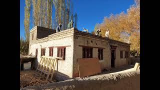 An Adobe House Restoration|Shey,Ladakh.