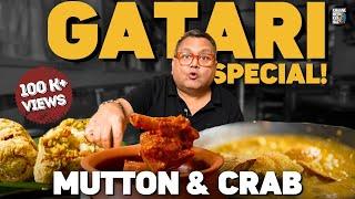 Spicy GATARI FEAST at Dadar's Nav Mejwani! | Mutton, Crab & Prawns! | Kunal Vijayakar