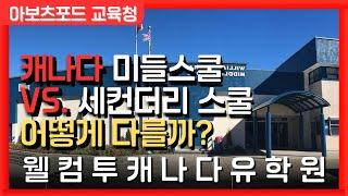 캐나다유학 | 거의 유일하게 중학교를 보유하기로 유명한 캐나다 교육청은 어디?  +캐나다 교육 시스템을 알아보자