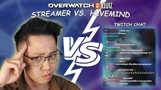 KarQ gets his Overwatch knowledge QUIZZED vs Twitch Chat | Streamer vs. Hivemind