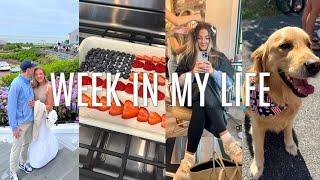 VLOG: new hair!!! getting extensions, 4th of July, Nantucket, + more!